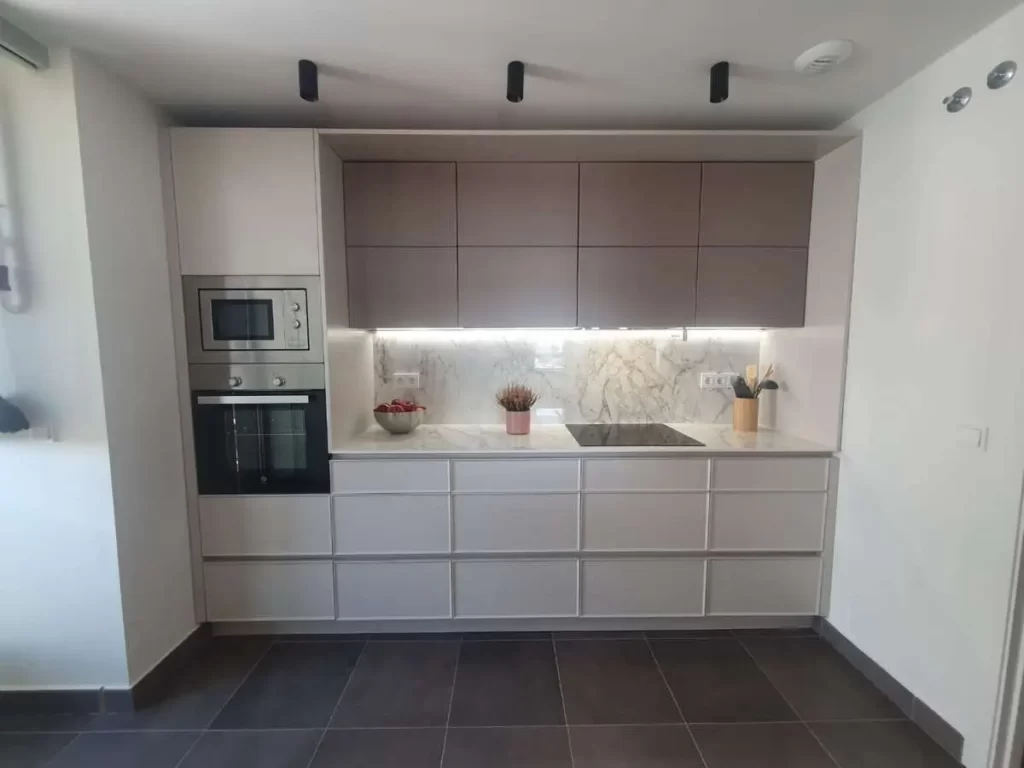 Azulejos estilo mármol para cocina